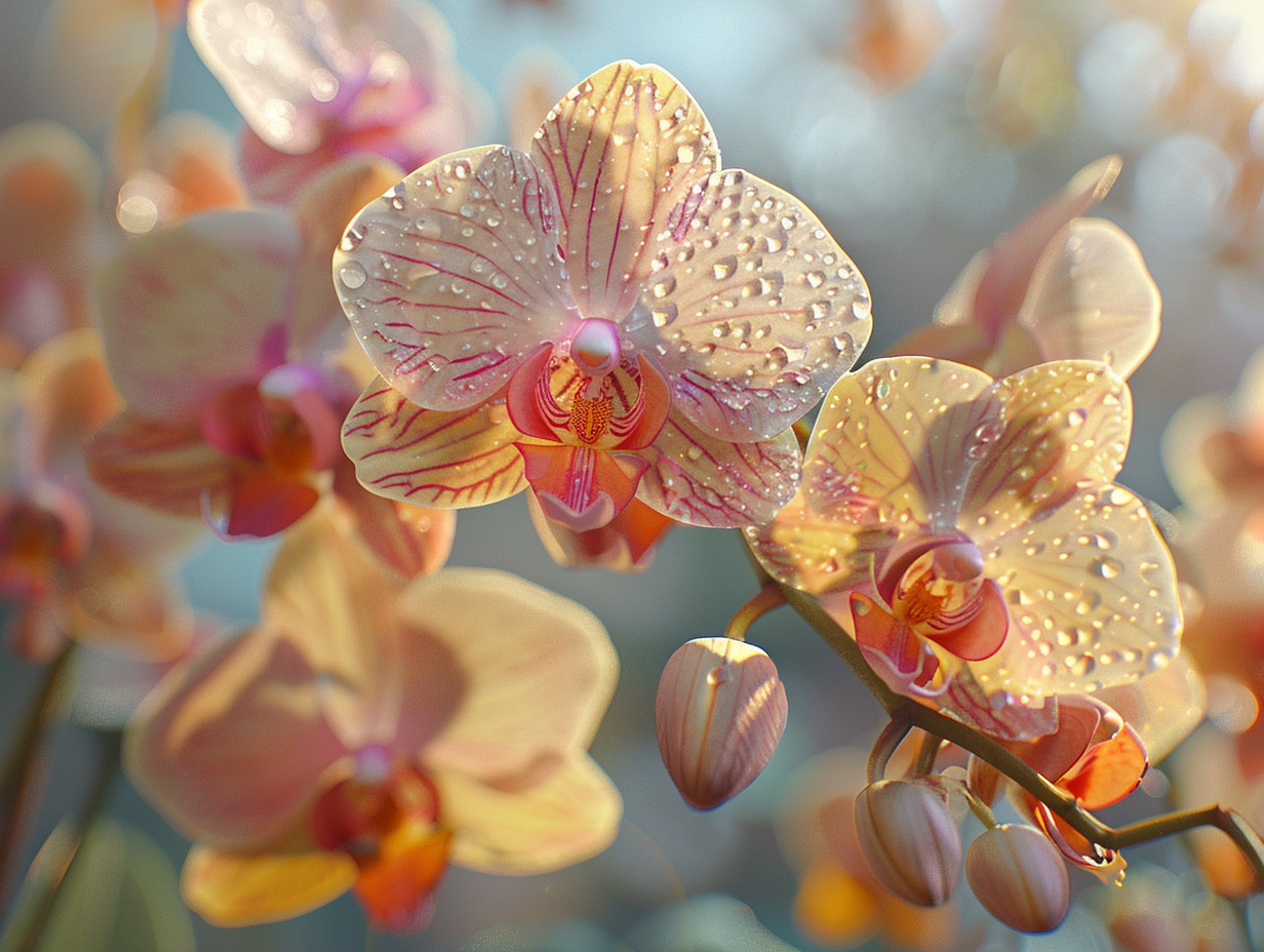 orchidée refleuraison