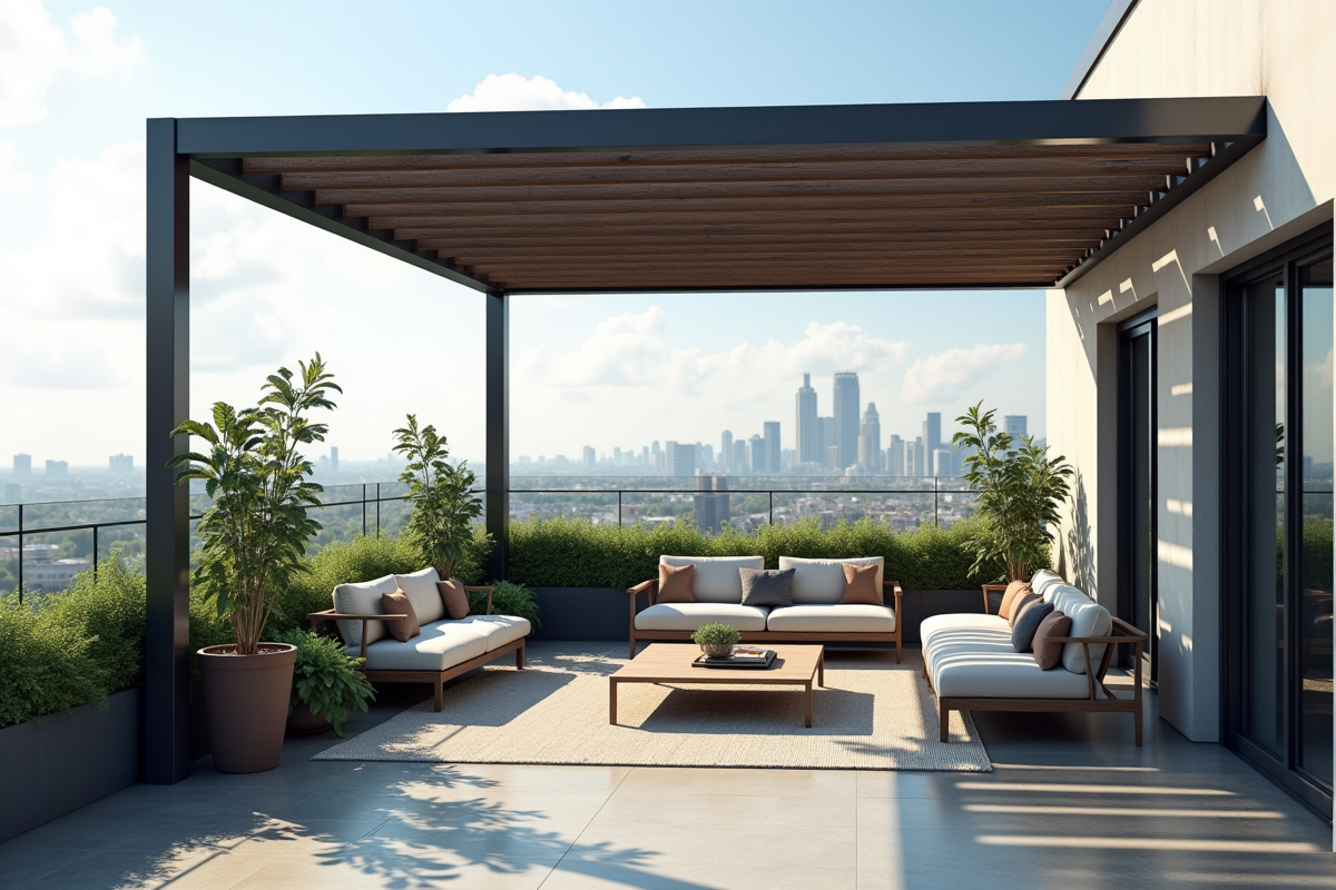 pergola ombre
