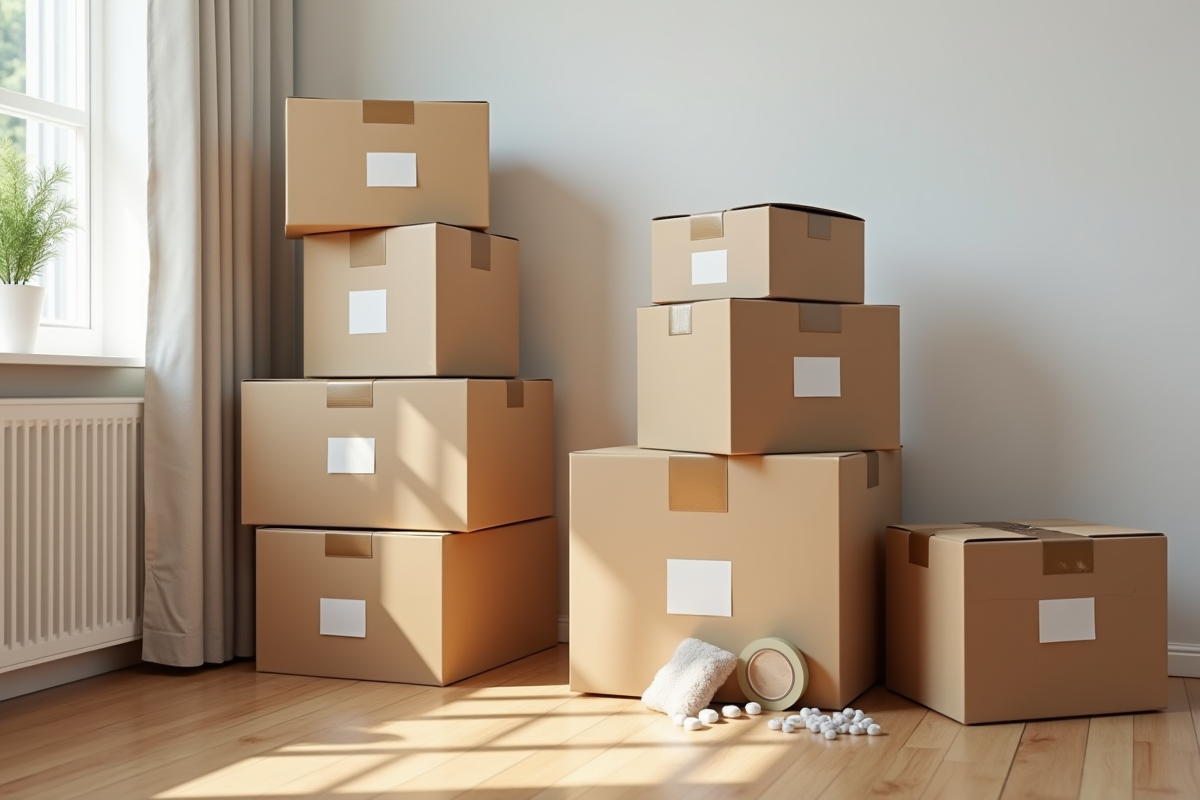 cartons déménagement